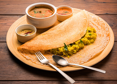 Dosa Food in paying guest near me for female and male